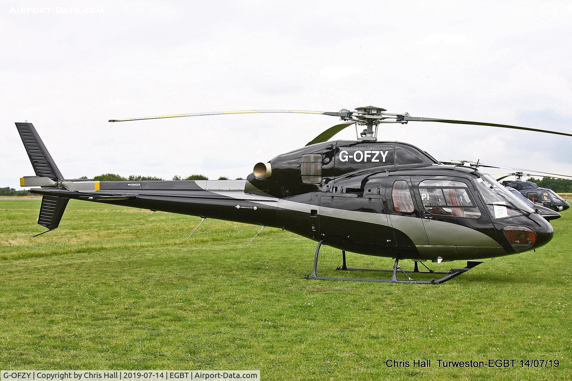 G-OFZY, 2006 Eurocopter AS-355N Ecureuil 2 C/N 5744, Turweston, British Grand Prix weekend