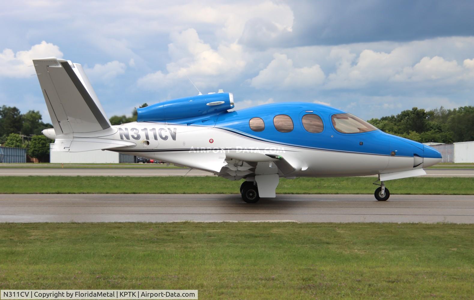 N311CV, 2018 Cirrus SF50 Vision C/N 0089, SF50 zx ptk-dlh