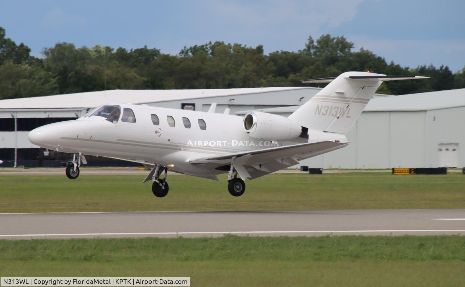 N313WL, 2000 Cessna 525 CitationJet CJ1 C/N 525-0366, C525 zx ack-ptk