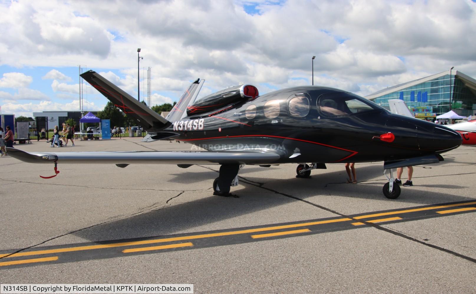 N314SB, 2023 Cirrus SF-50 Vision C/N 0501, SF50 zx 