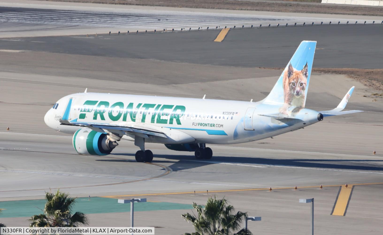 N330FR, 2018 Airbus A320-251N C/N 8219, FFT A32N Junior zx lax-las