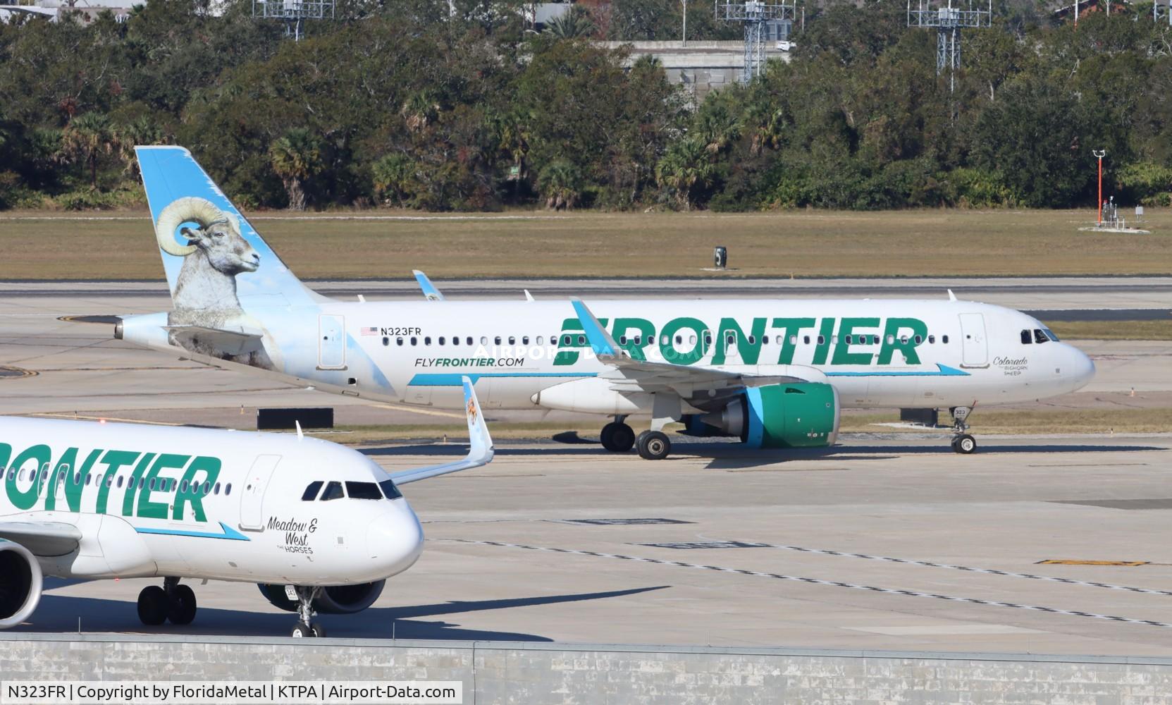 N323FR, 2017 Airbus A320-251N C/N 7925, FFT A32N Colorado zx ord-tpa