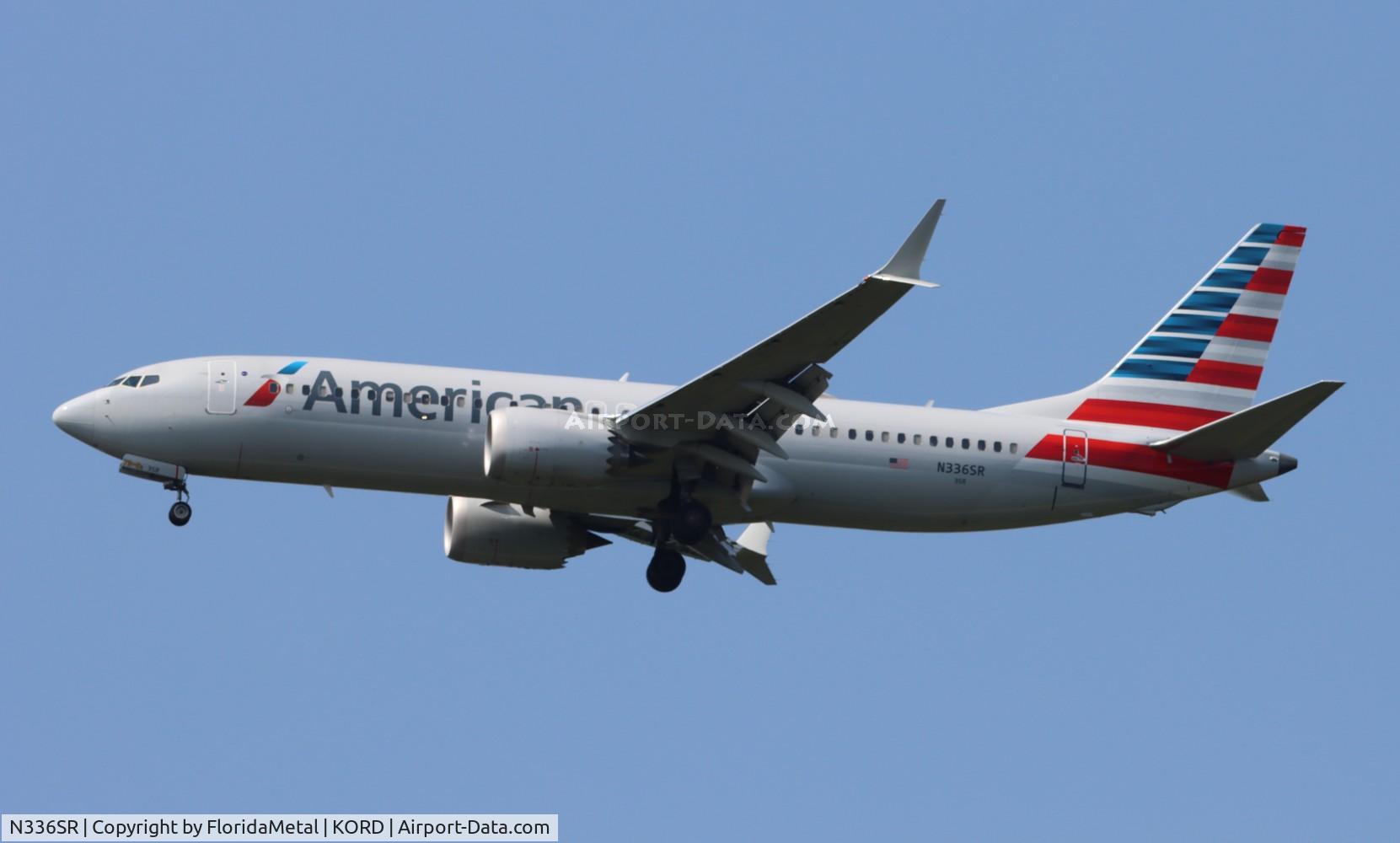 N336SR, 2021 Boeing 737-8 MAX C/N 44482, AAL 737-8 zx den-ord