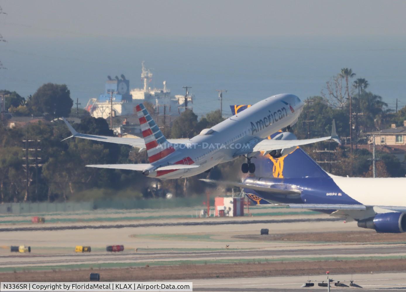 N336SR, 2021 Boeing 737-8 MAX C/N 44482, AAL 737-8 zx lax-mia