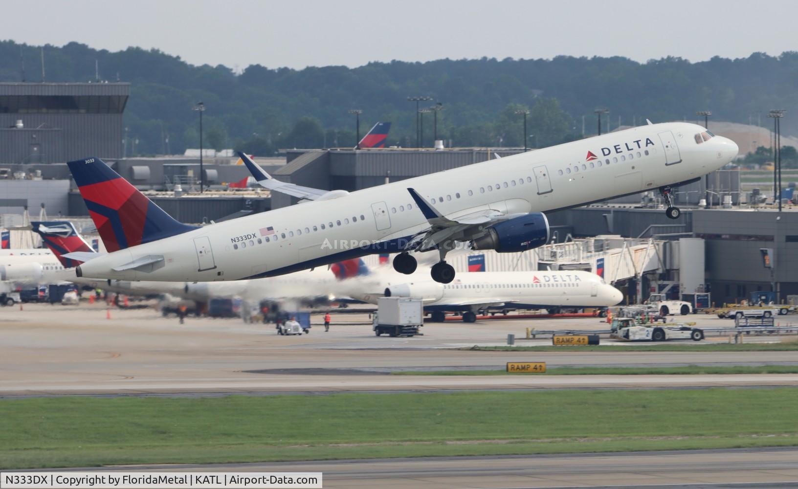 N333DX, Airbus A321-211 C/N 8026, DAL A321 zx atl-las