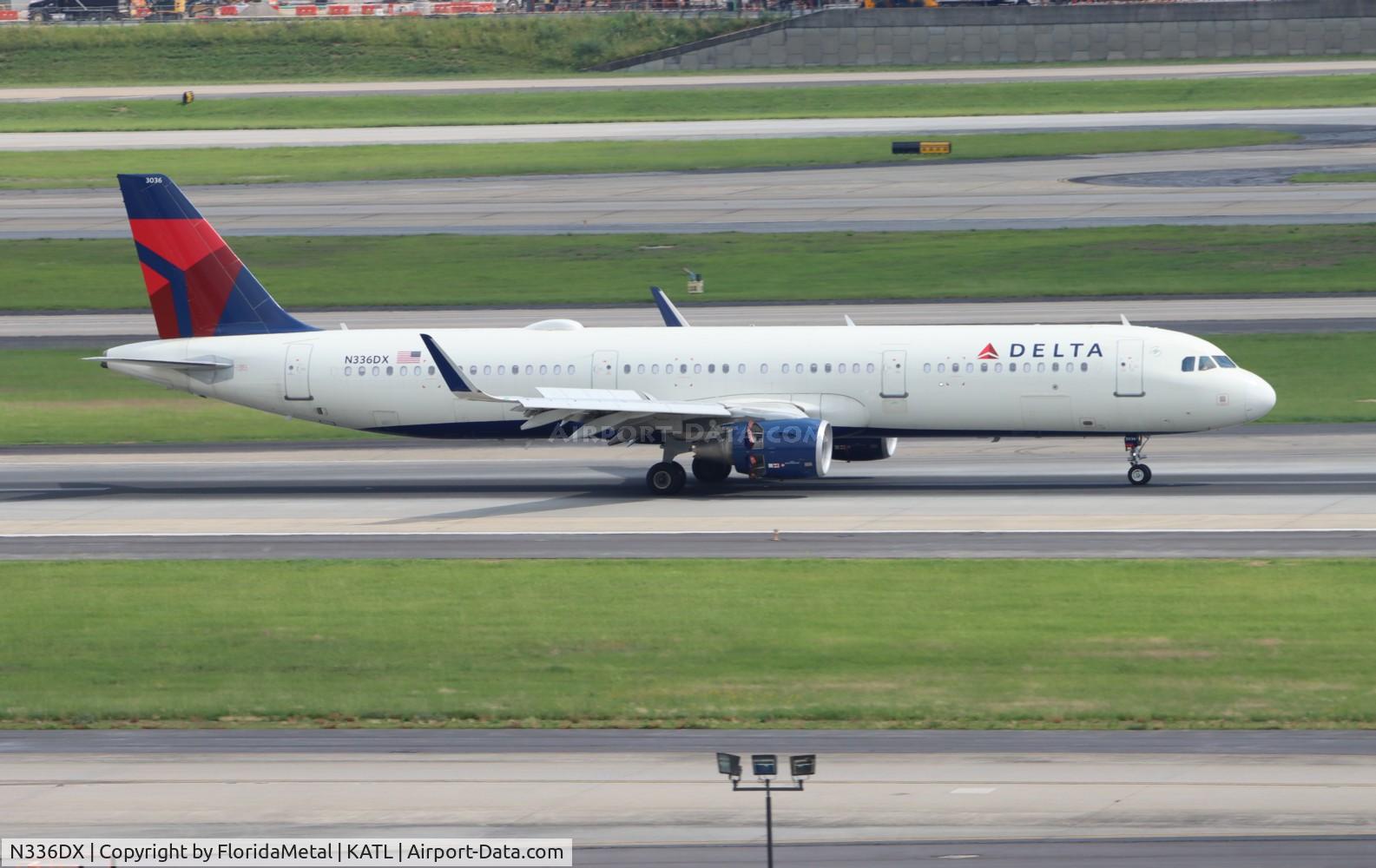 N336DX, 2018 Airbus A321-211 C/N 8063, DAL A321 zx dca-atl