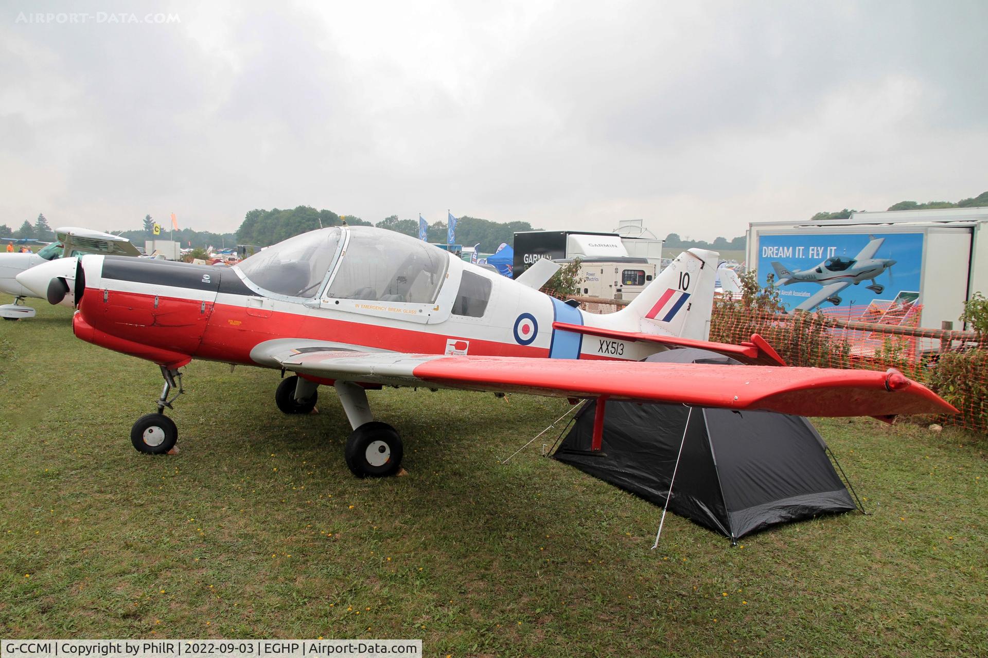 G-CCMI, 1973 Scottish Aviation Bulldog T.1 C/N BH120/199, XX513 (GH-KKKK, G-CCMI) 1973 Scottish Aviation Bulldog Srs 120 Model 121 LAA Rally Popham