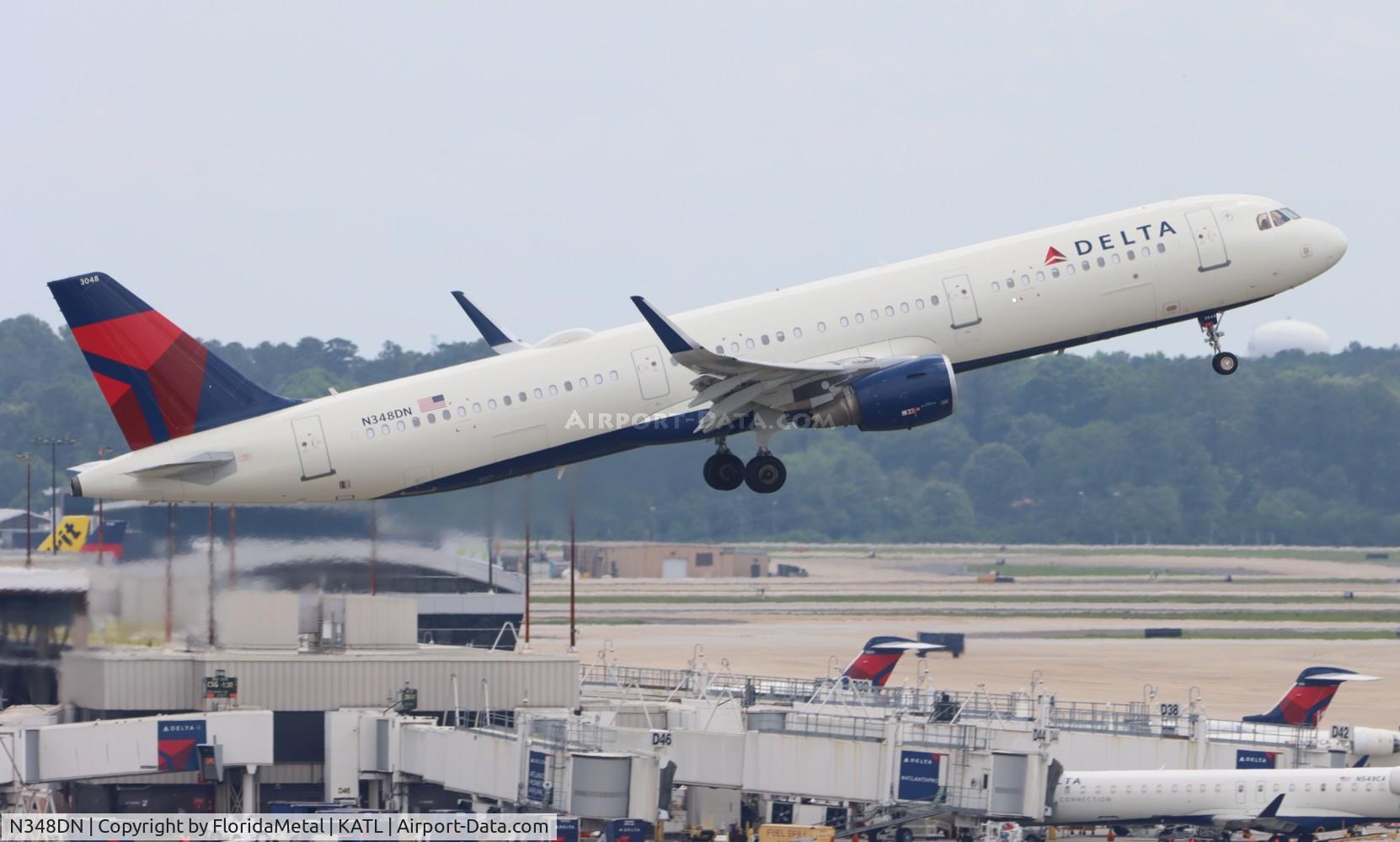 N348DN, 2018 Airbus A321-211 C/N 8258, DAL A321 zx atl-den