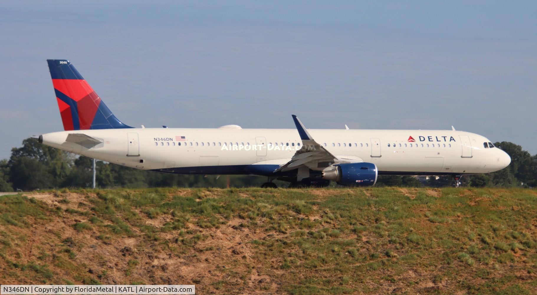 N346DN, 2018 Airbus A321-211 C/N 8227, DAL A321 zx atl-den