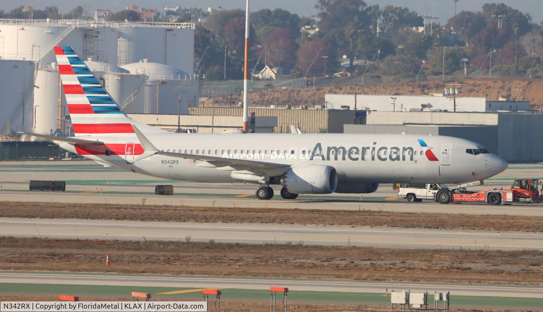 N342RX, 2019 Boeing 737-8 MAX C/N 44466, AAL 737-8 zx