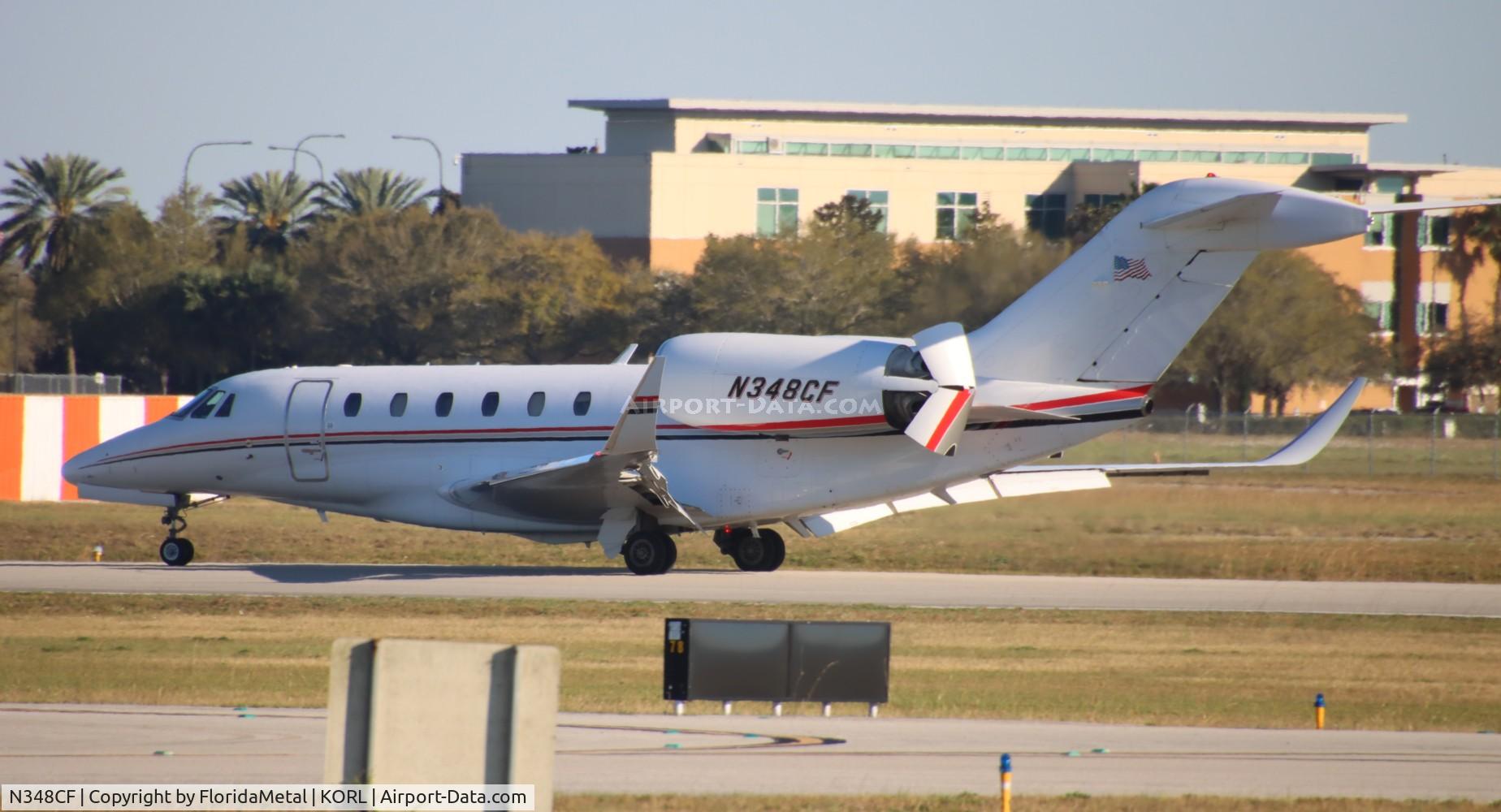N348CF, 2001 Cessna 750 Citation X Citation X C/N 750-0160, C750 zx 