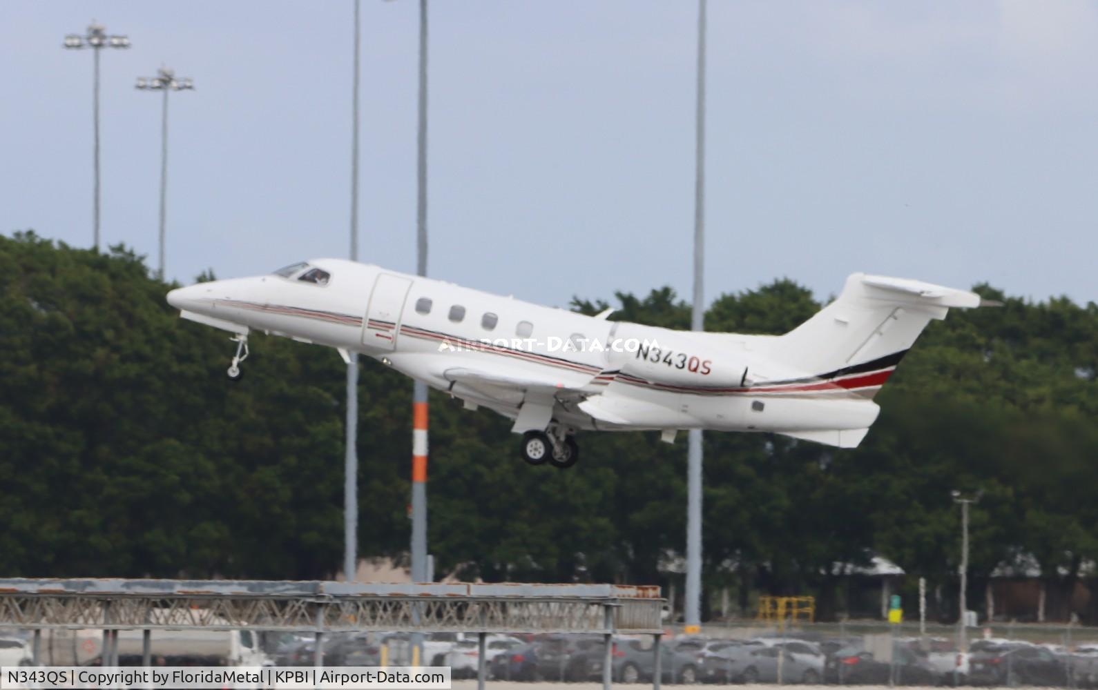 N343QS, 2014 Embraer EMB-505 (Phenom 300) C/N 50500194, Phenom 300 zx pbi-saw