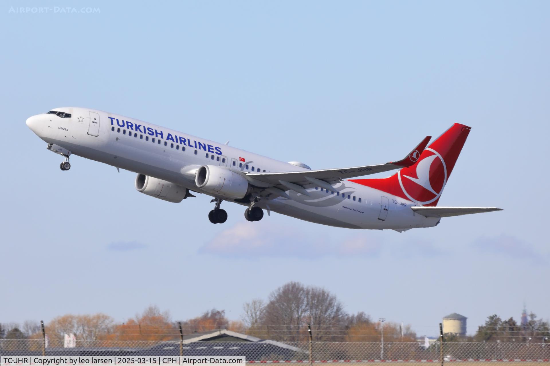 TC-JHR, 2013 Boeing 737-8F2 C/N 40989, Copenhagen 15.3.2025