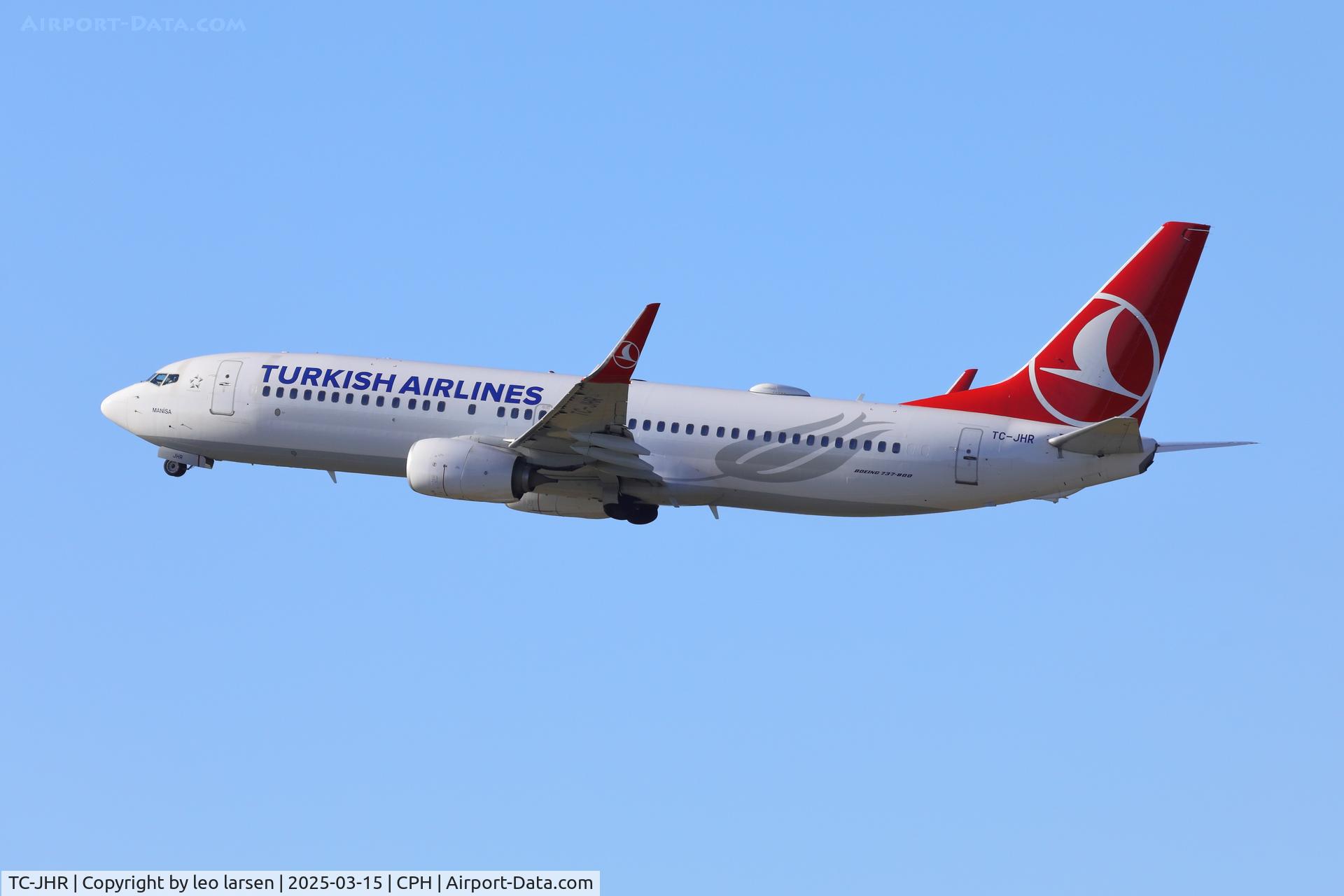 TC-JHR, 2013 Boeing 737-8F2 C/N 40989, Copenhagen 15.3.2025