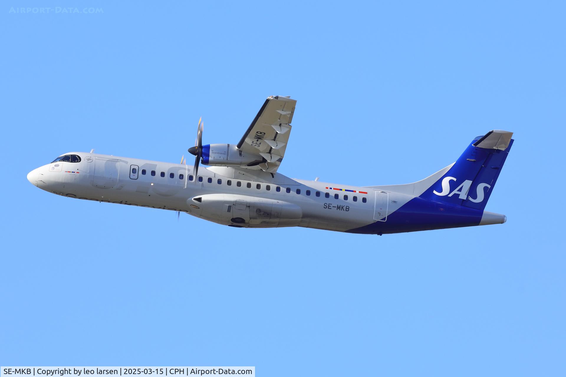 SE-MKB, 2015 ATR 72-212A C/N 1308, Copenhagen 15.3.2025