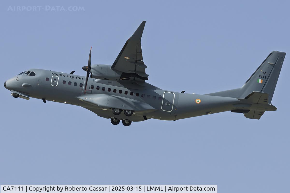 CA7111, 2025 CASA C-295W C/N S-242, Runway 13