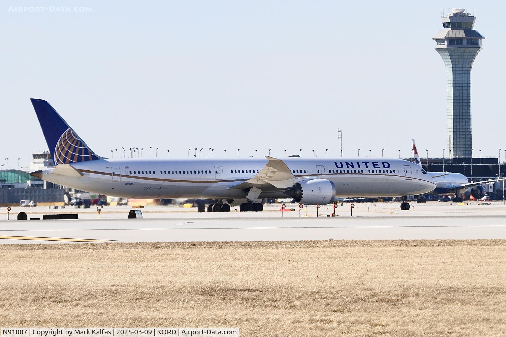 N91007, 2017 Boeing 787-10 Dreamliner Dreamliner C/N 40929, B78X  UNITED AIRLINES BOEING 787-10 DREAMLINER N91007 UA906 FRA-ORD