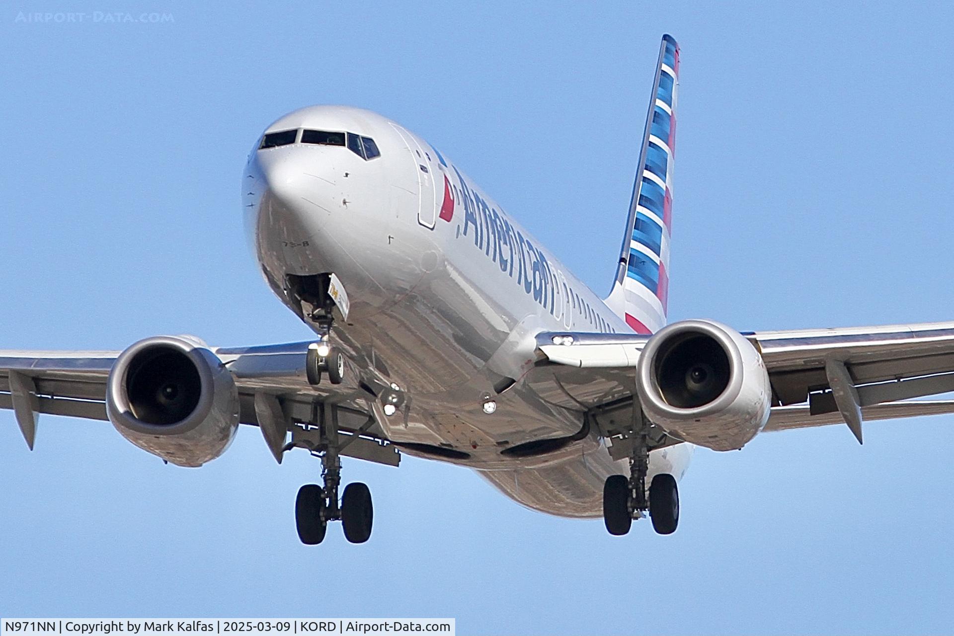 N971NN, 2015 Boeing 737-823 C/N 31217, B738 AMERICAN AIRLINES BOEING 737-823 N971NN AA1424 FLL-ORD