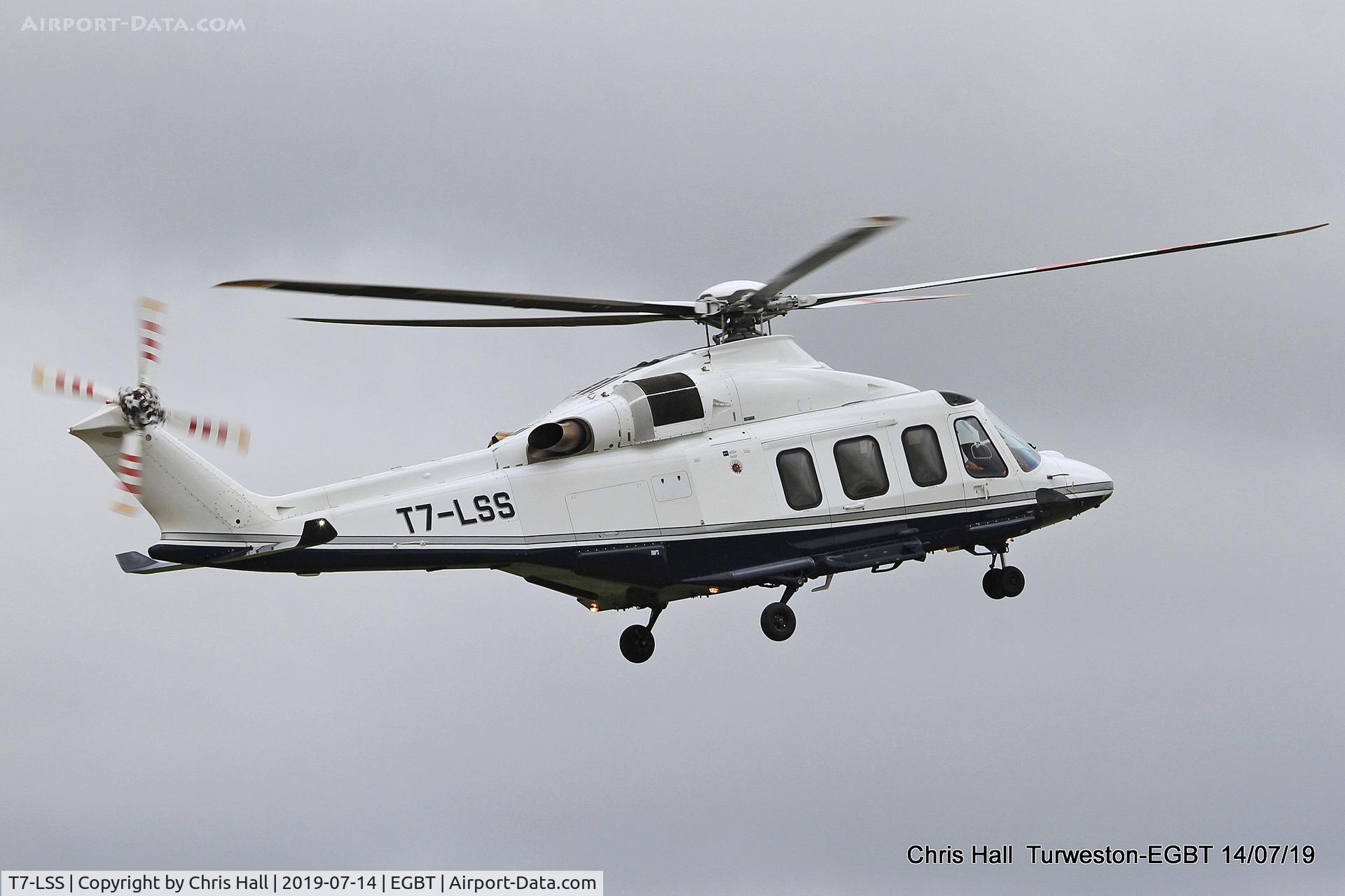 T7-LSS, 2012 AgustaWestland AW-139 C/N 41265, Turweston, British Grand Prix weekend