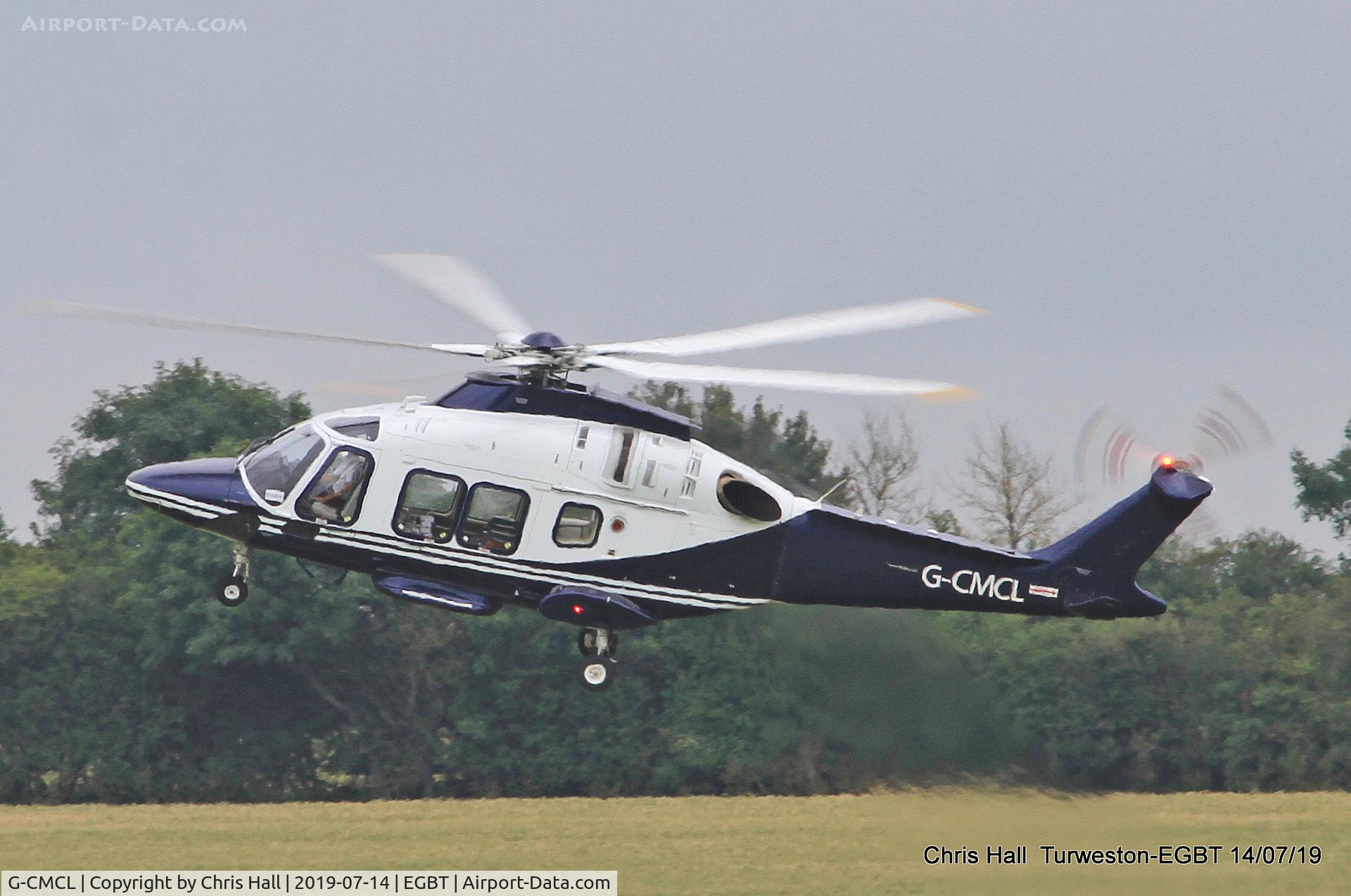 G-CMCL, 2016 AgustaWestland AW-169 C/N 69017, Turweston, British Grand Prix weekend