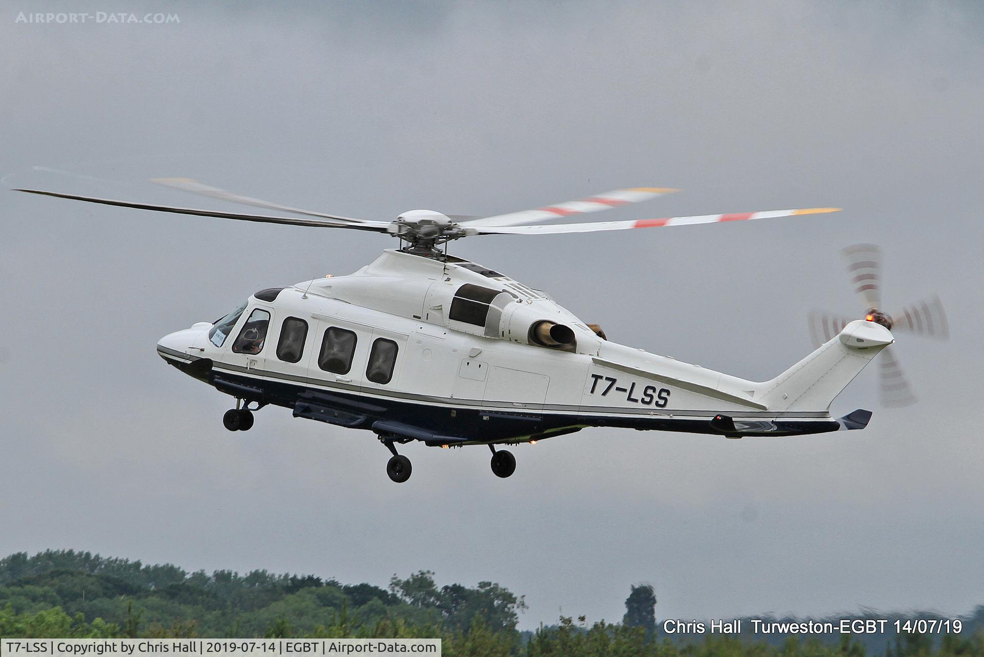 T7-LSS, 2012 AgustaWestland AW-139 C/N 41265, Turweston, British Grand Prix weekend