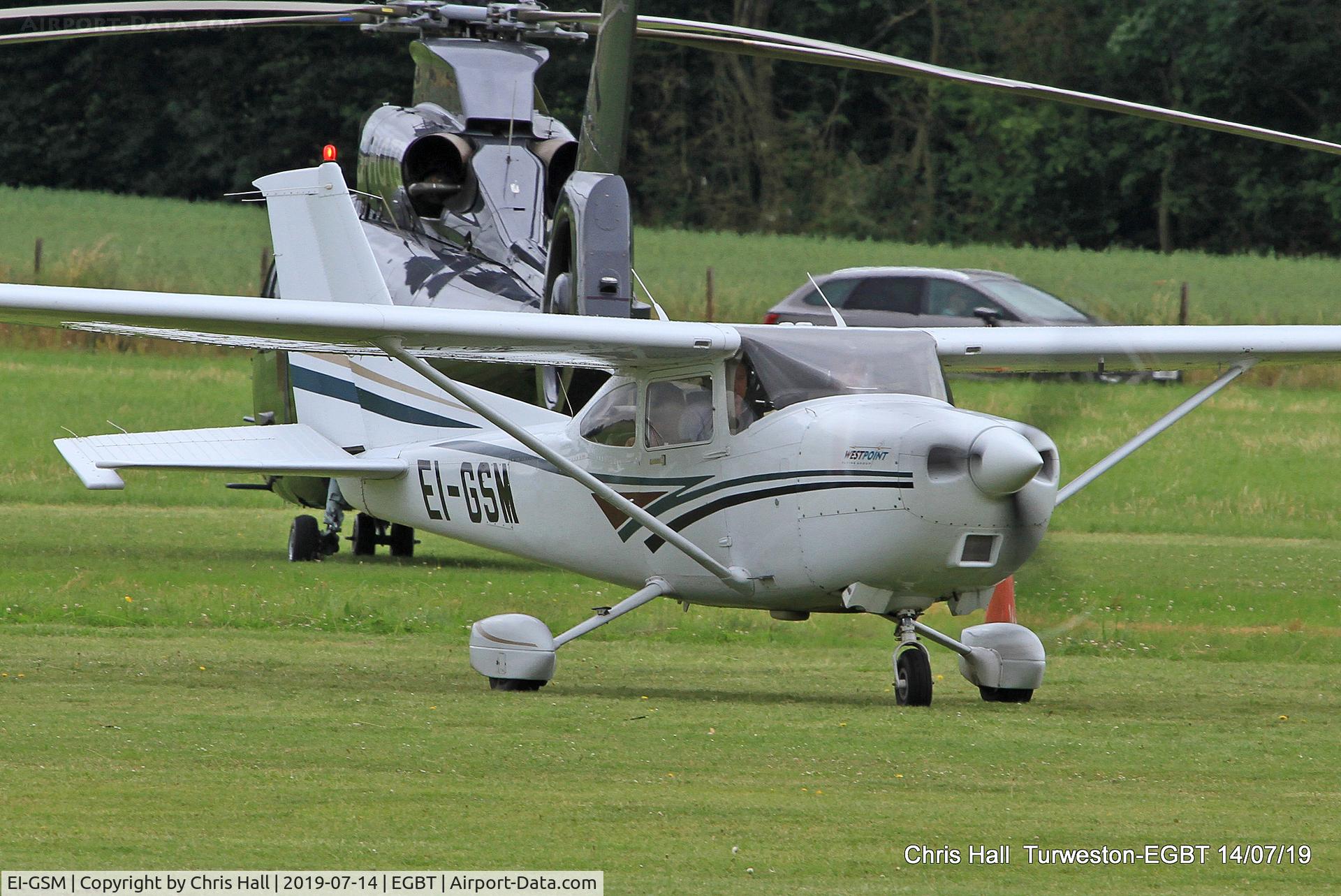EI-GSM, 1998 Cessna 182S Skylane C/N 18280188, Turweston, British Grand Prix weekend