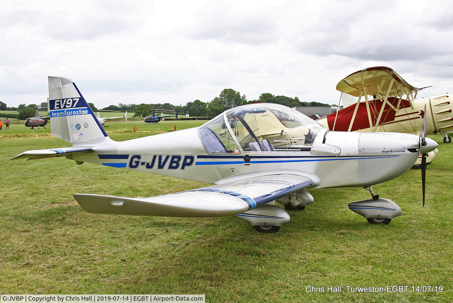 G-JVBP, 2006 Aerotechnik EV-97 TeamEurostar UK C/N 2730, Turweston, British Grand Prix weekend
