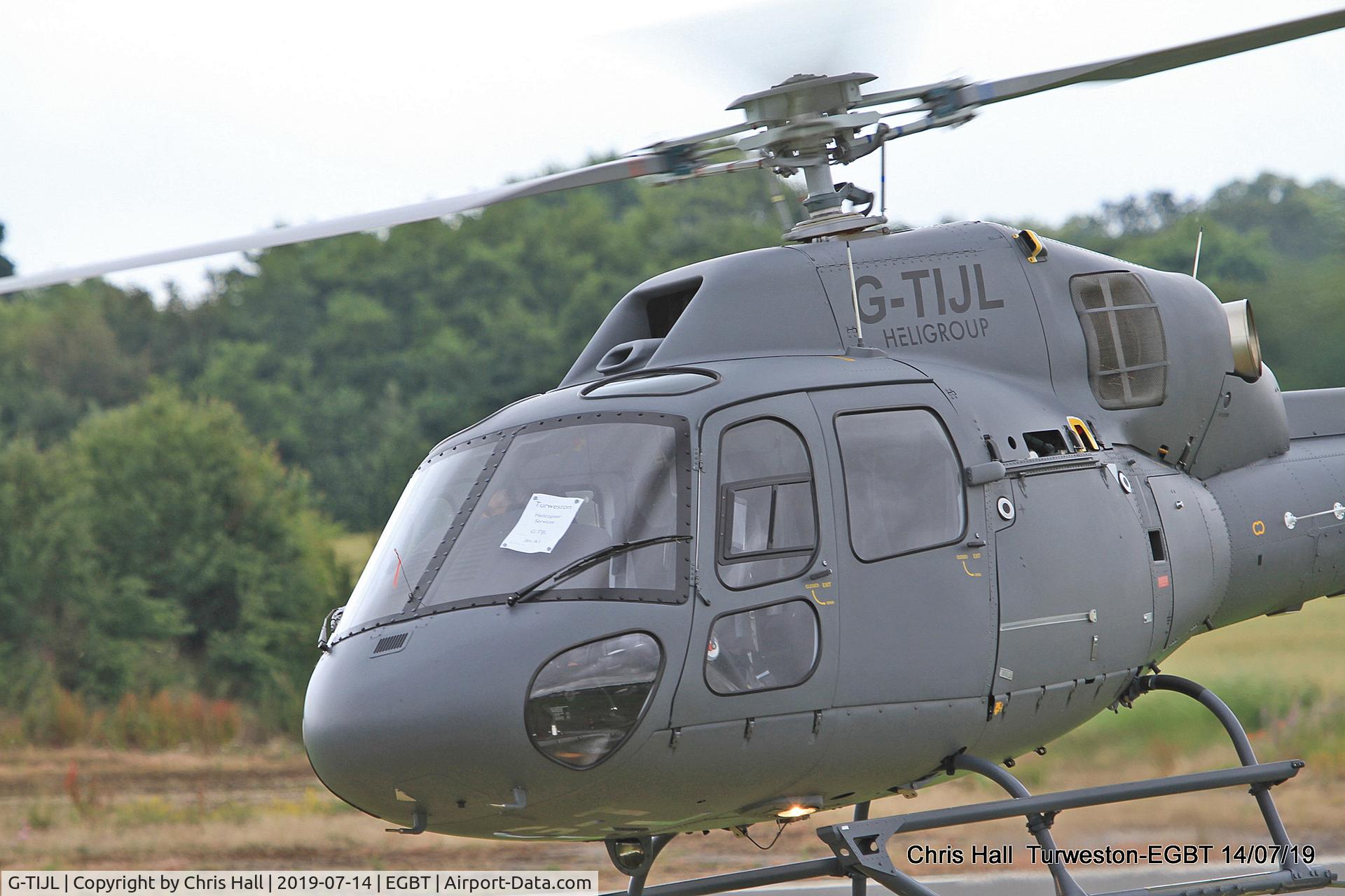 G-TIJL, 2017 Airbus Helicopters AS-355NP Ecureuil 2 C/N 5801, Turweston, British Grand Prix weekend