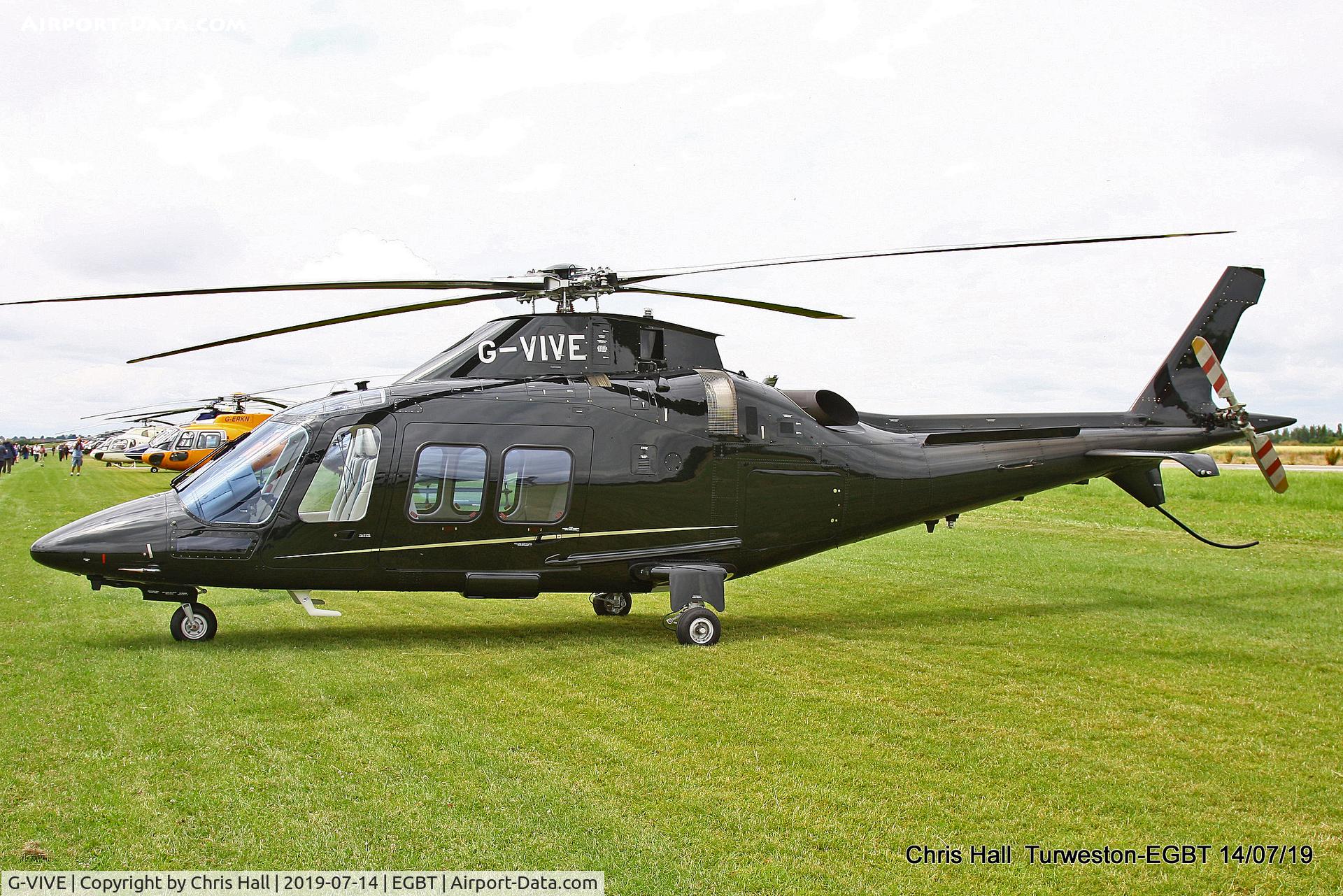G-VIVE, 2019 Leonardo AW-109SP Grand New C/N 22393, Turweston, British Grand Prix weekend