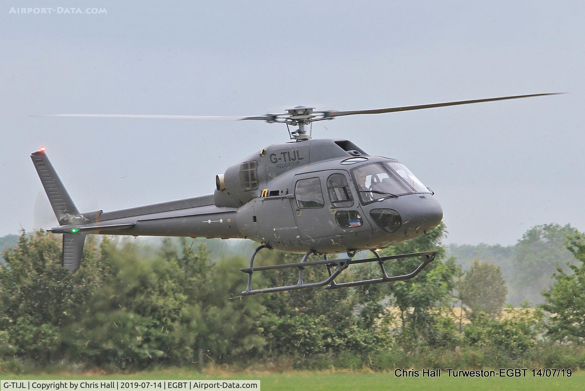 G-TIJL, 2017 Airbus Helicopters AS-355NP Ecureuil 2 C/N 5801, Turweston, British Grand Prix weekend