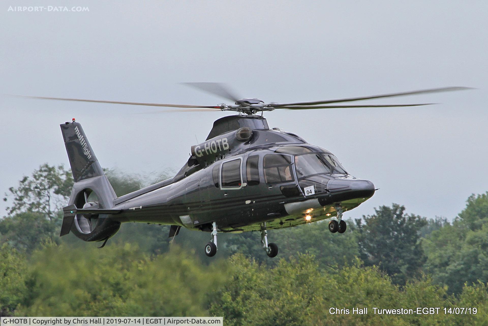 G-HOTB, 2007 Eurocopter EC-155B-1 C/N 6789, Turweston, British Grand Prix weekend