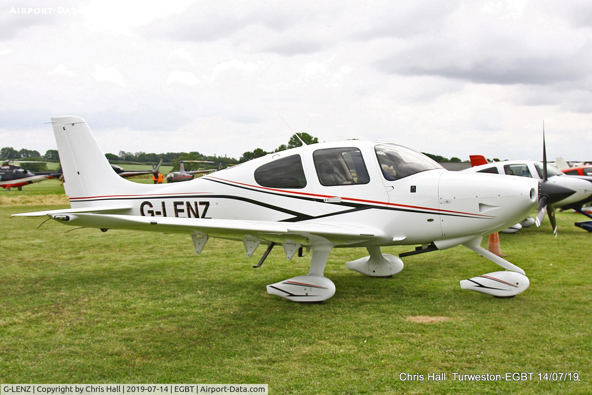 G-LENZ, 2016 Cirrus SR20 C/N 2304, Turweston, British Grand Prix weekend
