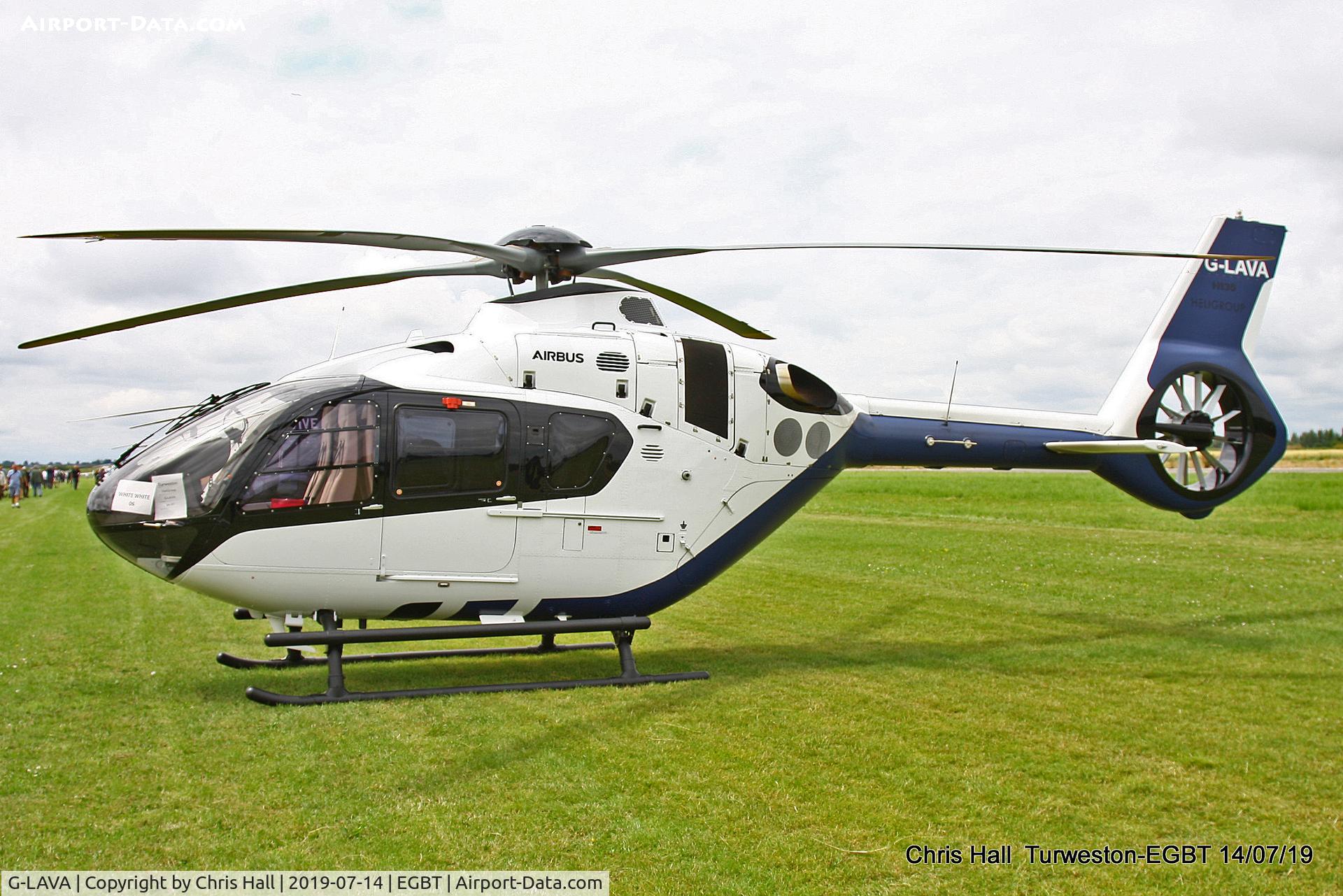 G-LAVA, 2018 Airbus Helicopters EC-135P-3 C/N 2064, Turweston, British Grand Prix weekend
