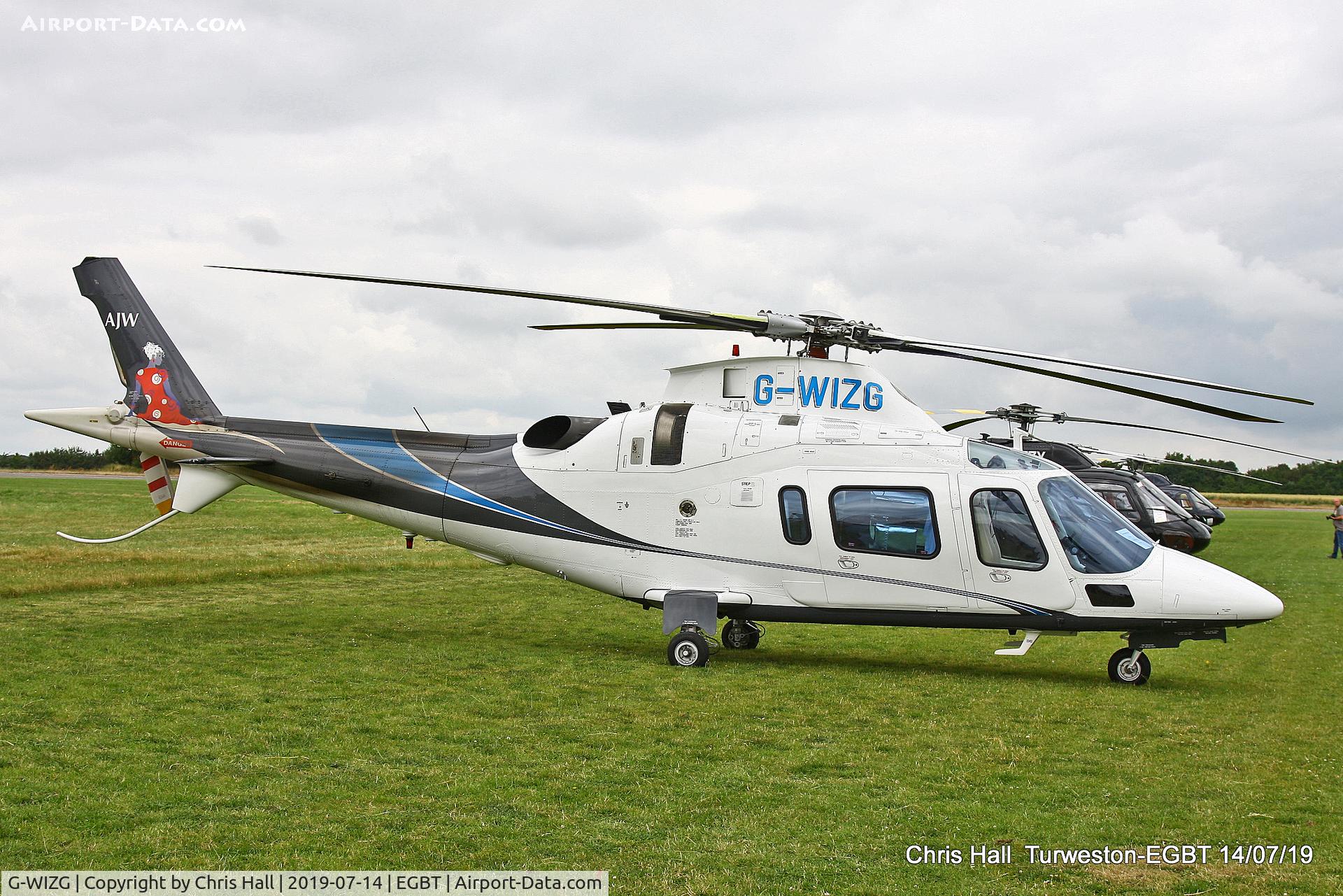 G-WIZG, 2001 AgustaWestland AW-109E Power C/N 11123, Turweston, British Grand Prix weekend