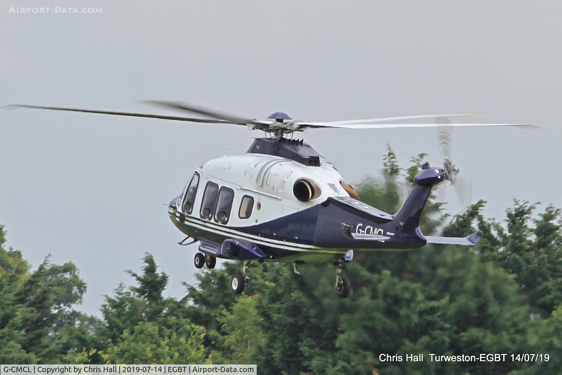 G-CMCL, 2016 AgustaWestland AW-169 C/N 69017, Turweston, British Grand Prix weekend