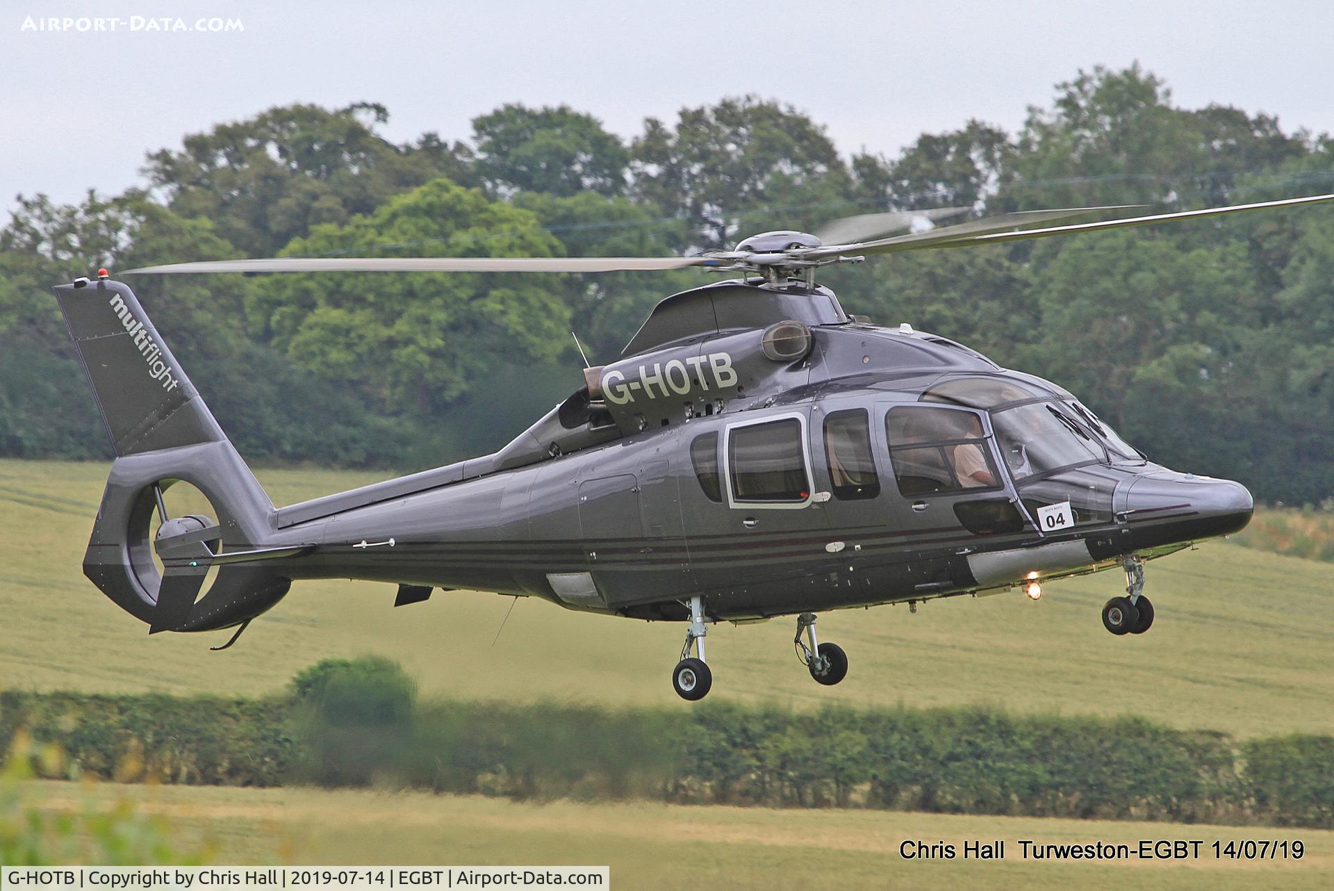 G-HOTB, 2007 Eurocopter EC-155B-1 C/N 6789, Turweston, British Grand Prix weekend