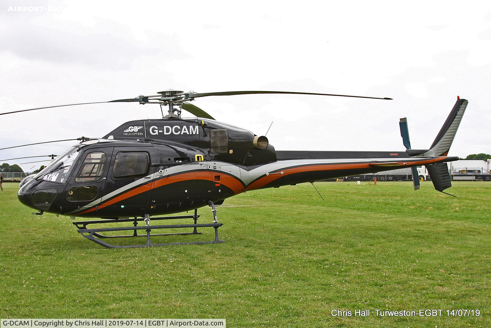 G-DCAM, 2007 Eurocopter AS-355NP Ecureuil 2 C/N 5750, Turweston, British Grand Prix weekend