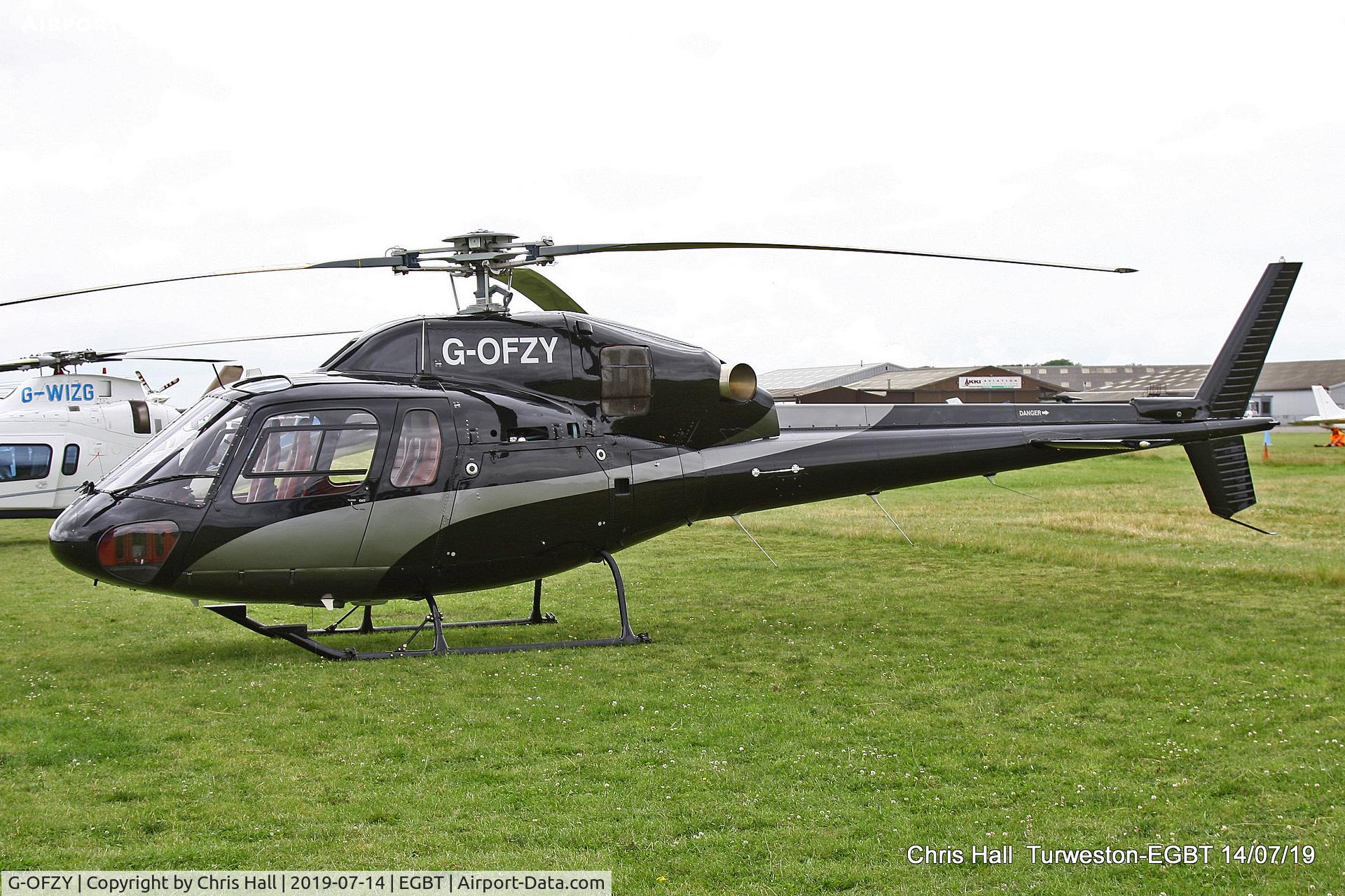 G-OFZY, 2006 Eurocopter AS-355N Ecureuil 2 C/N 5744, Turweston, British Grand Prix weekend