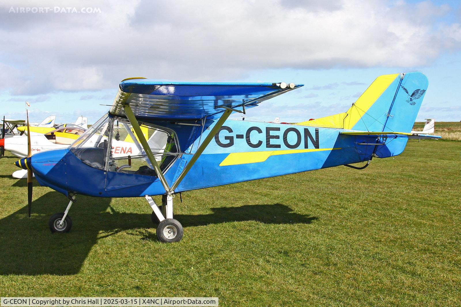 G-CEON, , North Coates Spring microlight fly in