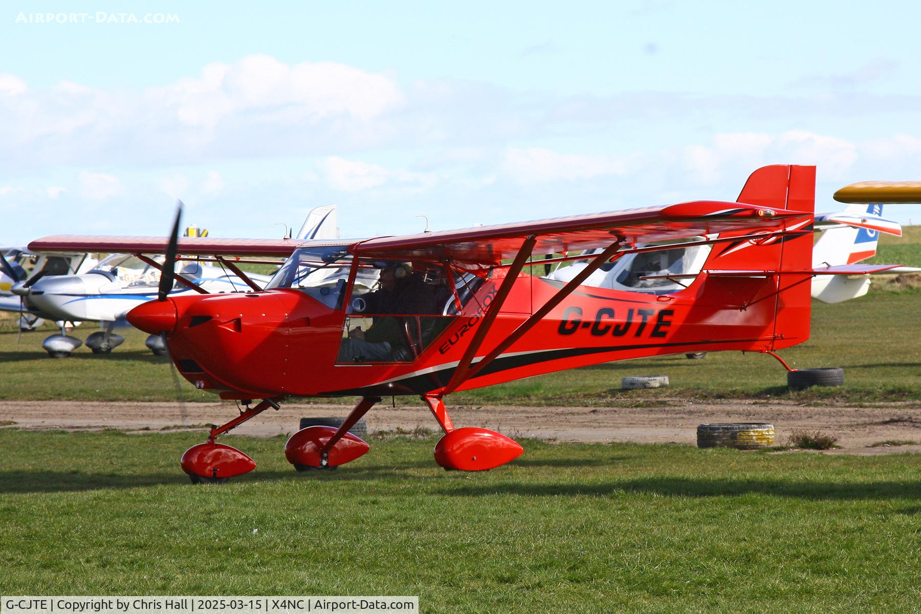 G-CJTE, 2017 Aeropro Eurofox 3K C/N 50917, North Coates Spring microlight fly in