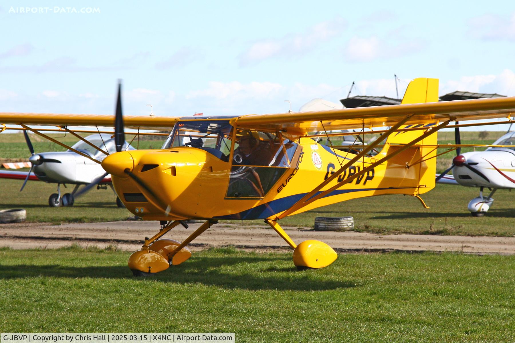 G-JBVP, 2017 Eurofox 3K C/N 52517, North Coates Spring microlight fly in