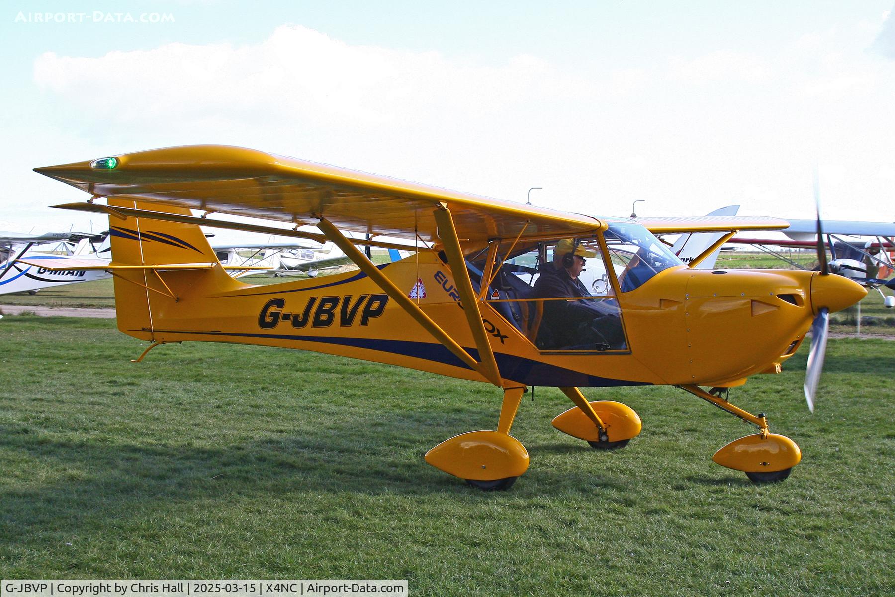 G-JBVP, 2017 Eurofox 3K C/N 52517, North Coates Spring microlight fly in