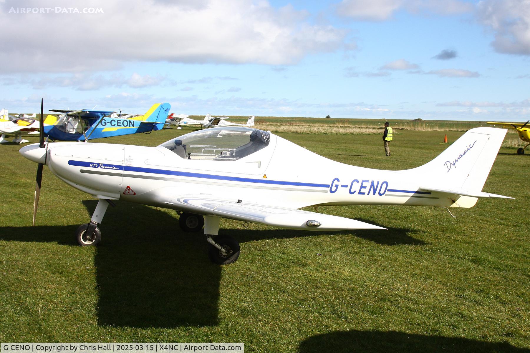 G-CENO, 2007 Yeoman Dynamic WT9 UK C/N DY188, North Coates Spring microlight fly in