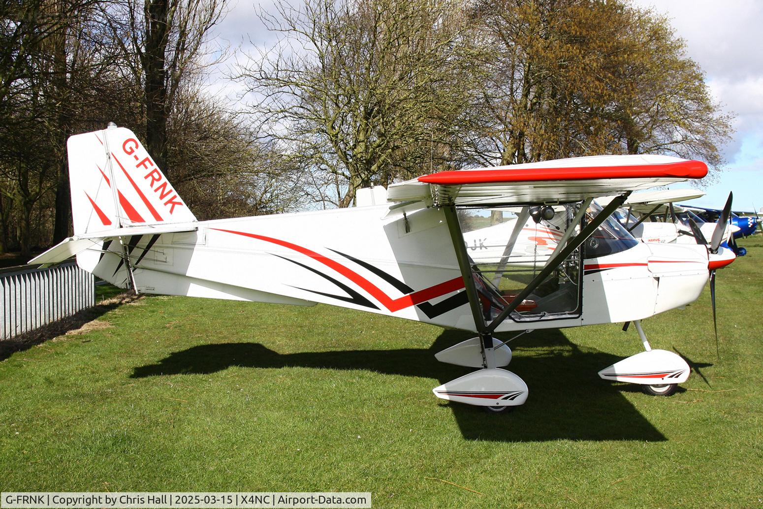G-FRNK, 2005 Skyranger 912(2) C/N BMAA/HB/439, North Coates Spring microlight fly in