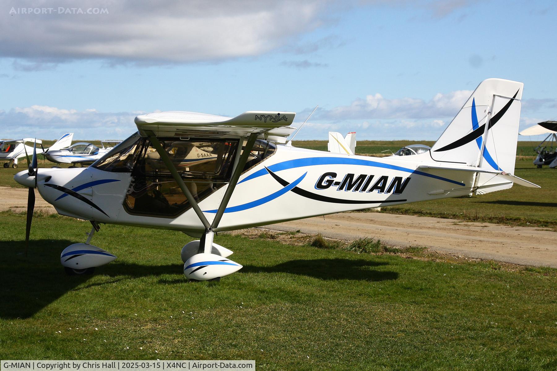 G-MIAN, 2016 Best Off Skyranger Nynja 912S(1) C/N BMAA/HB/637, North Coates Spring microlight fly in