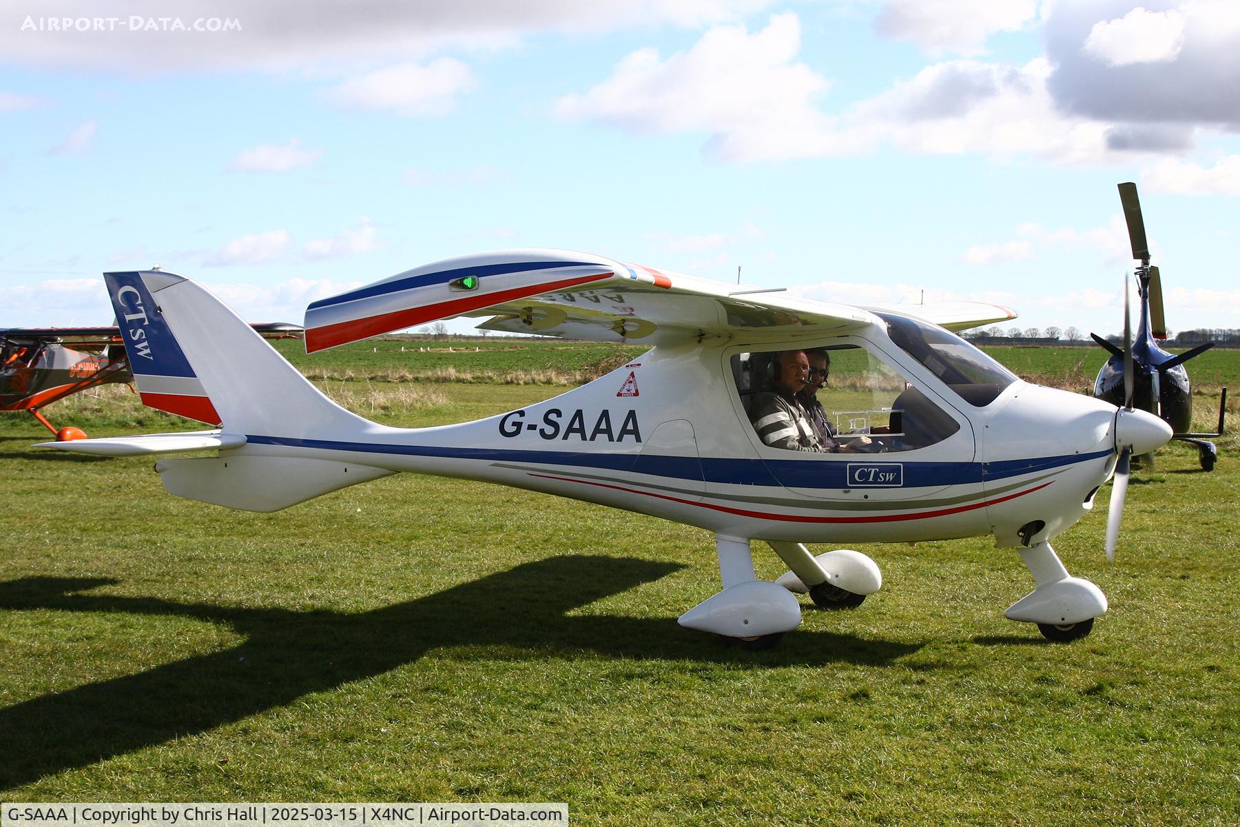 G-SAAA, 2006 Flight Design CTSW C/N 05.12.09, North Coates Spring microlight fly in