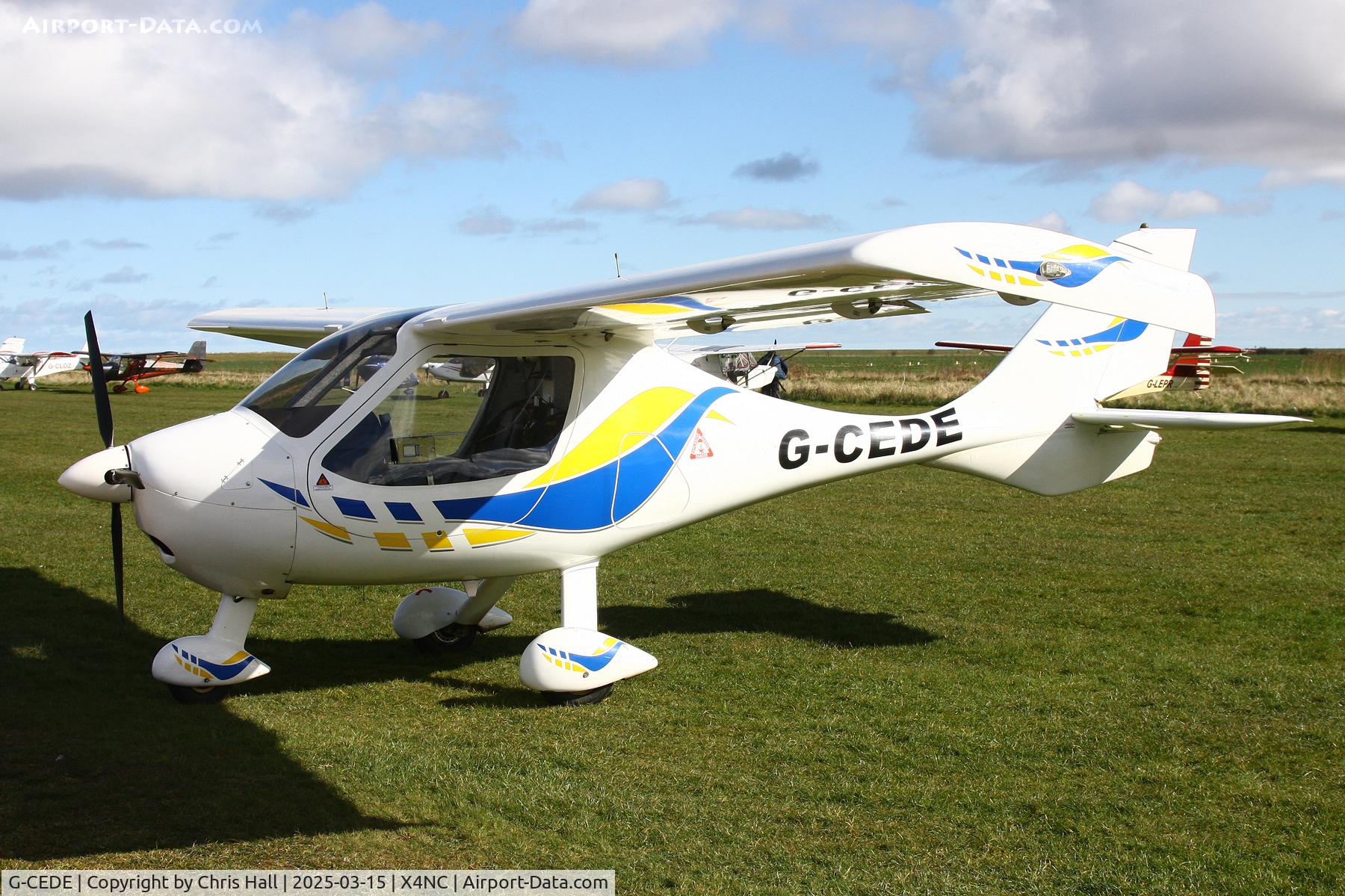 G-CEDE, 2006 Flight Design CTSW C/N 8212, North Coates Spring microlight fly in