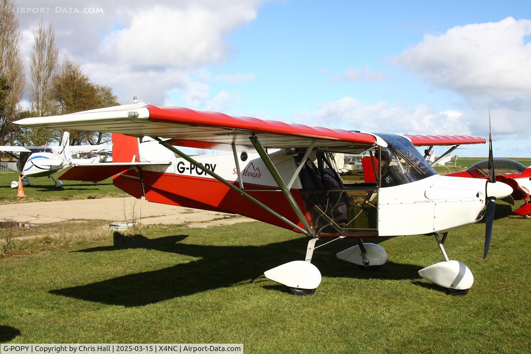 G-POPY, 2007 Best Off Skyranger Swift 912S(1) C/N BMAA/HB/519, North Coates Spring microlight fly in