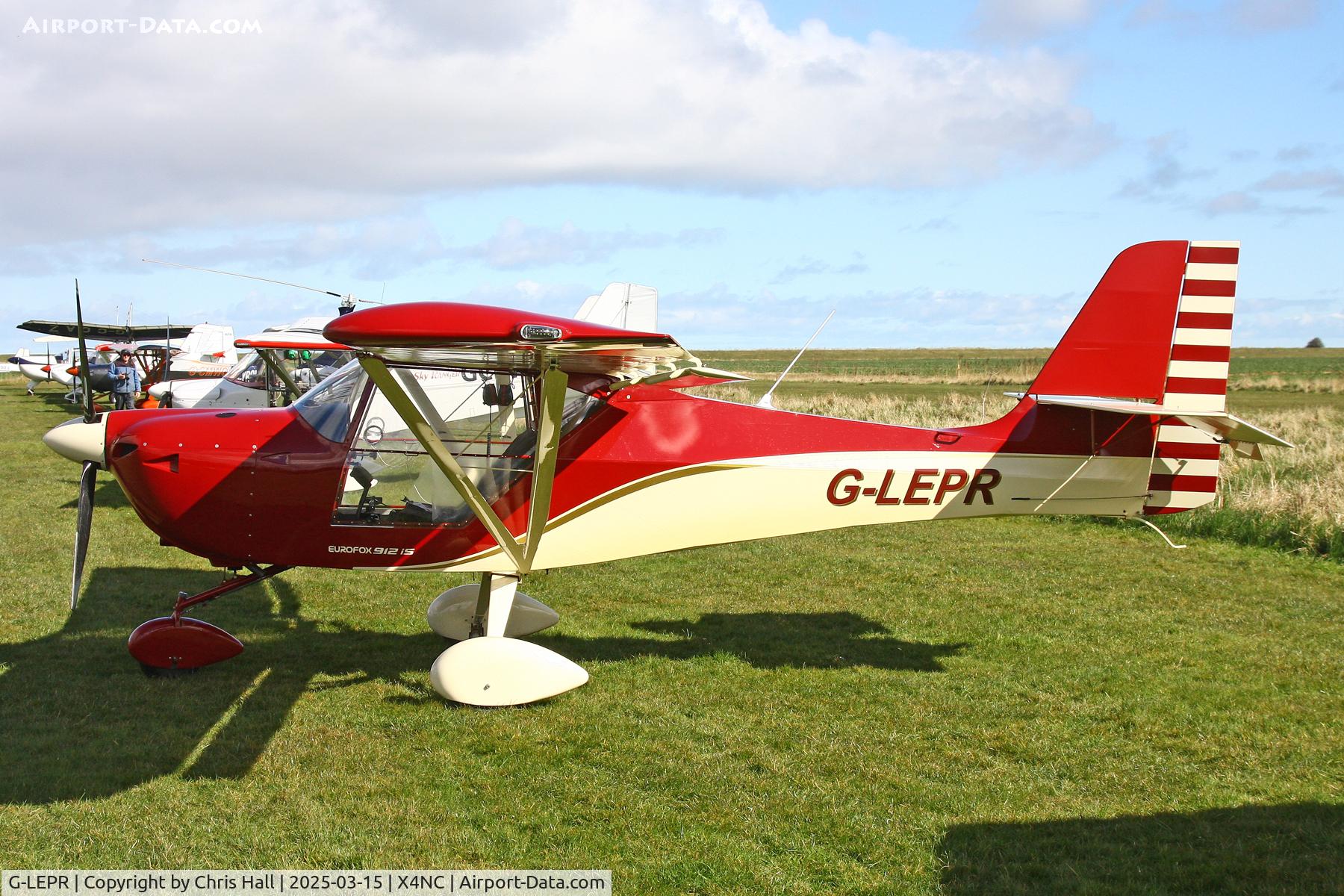 G-LEPR, 2019 Aeropro EuroFOX 3k C/N 56519, North Coates Spring microlight fly in