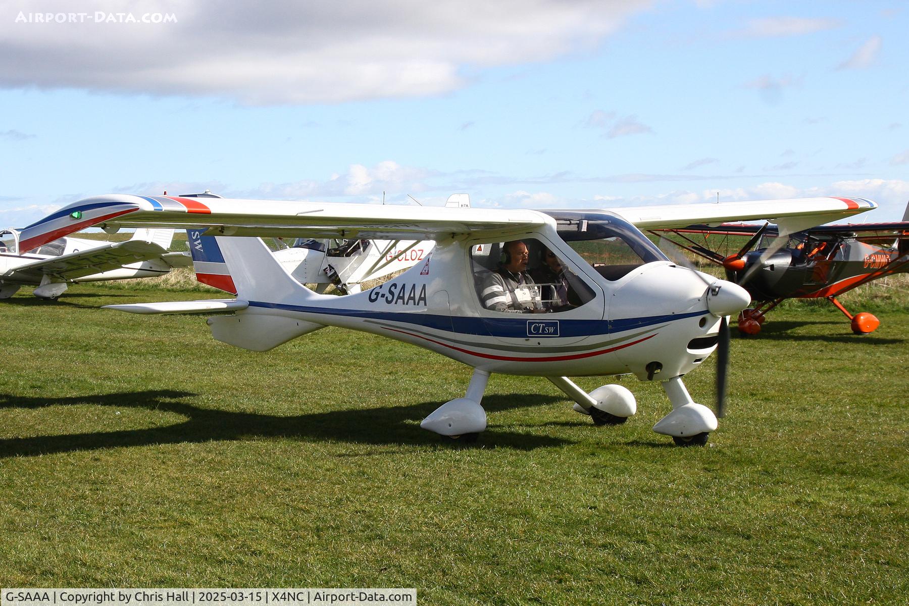 G-SAAA, 2006 Flight Design CTSW C/N 05.12.09, North Coates Spring microlight fly in